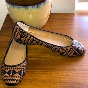Rebecca Minkoff woven leather ballet flats